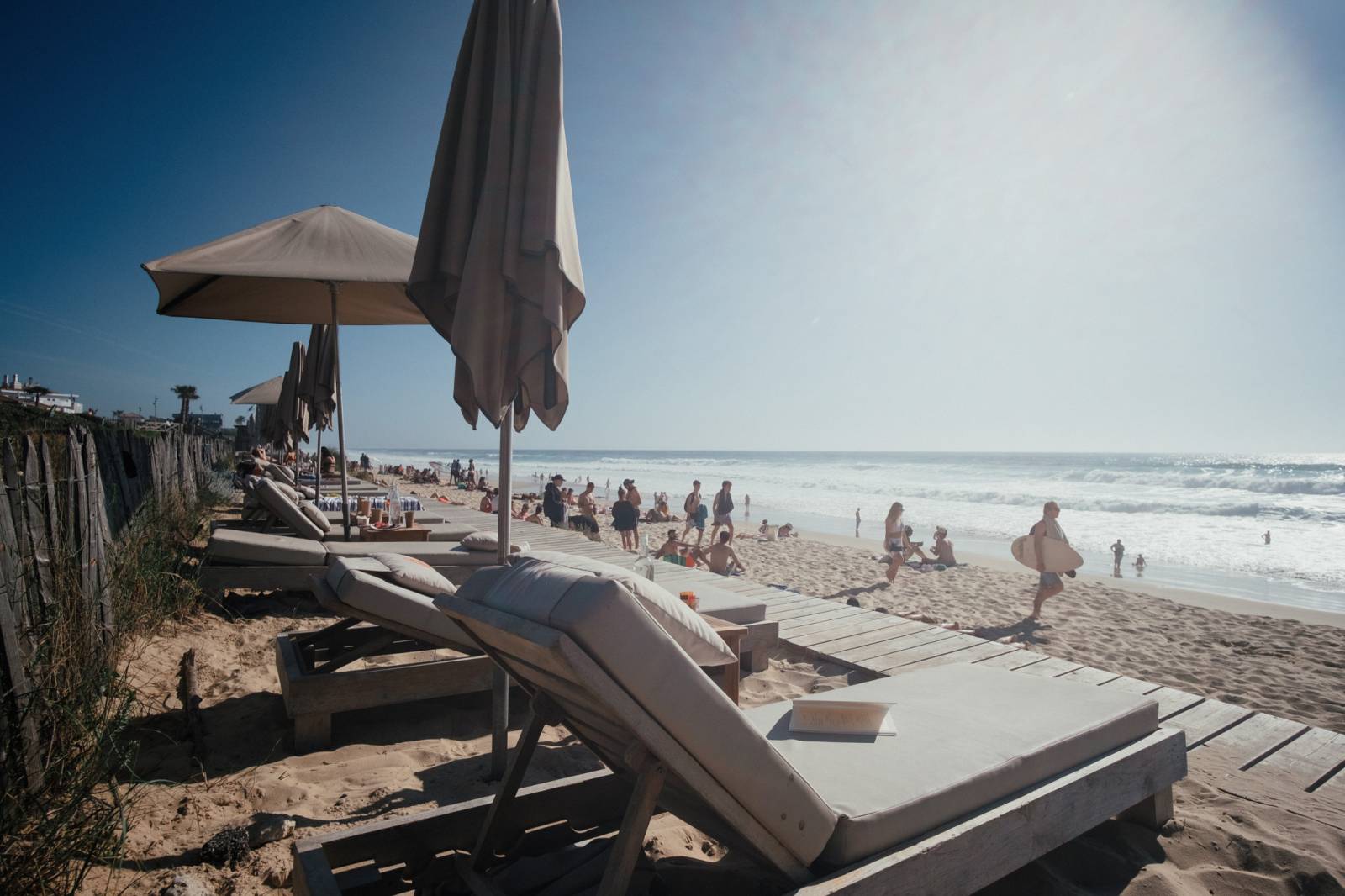 location de bains de soleil à Lacanau