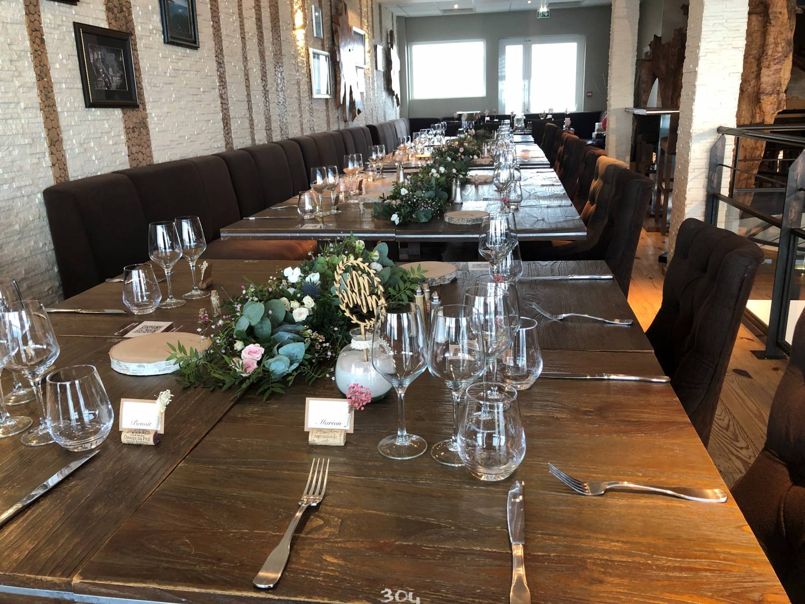 repas de mariage restaurant Lacanau océan