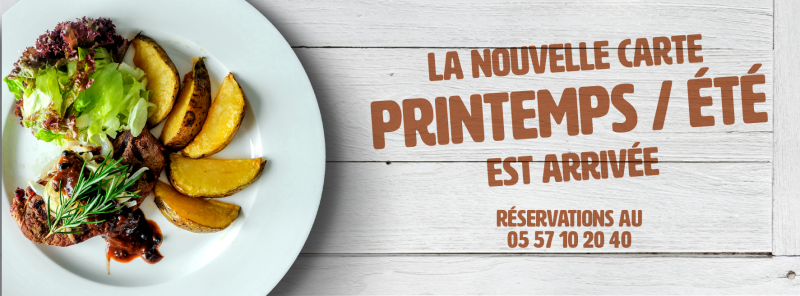 La Carte d'Ete est arrivée...